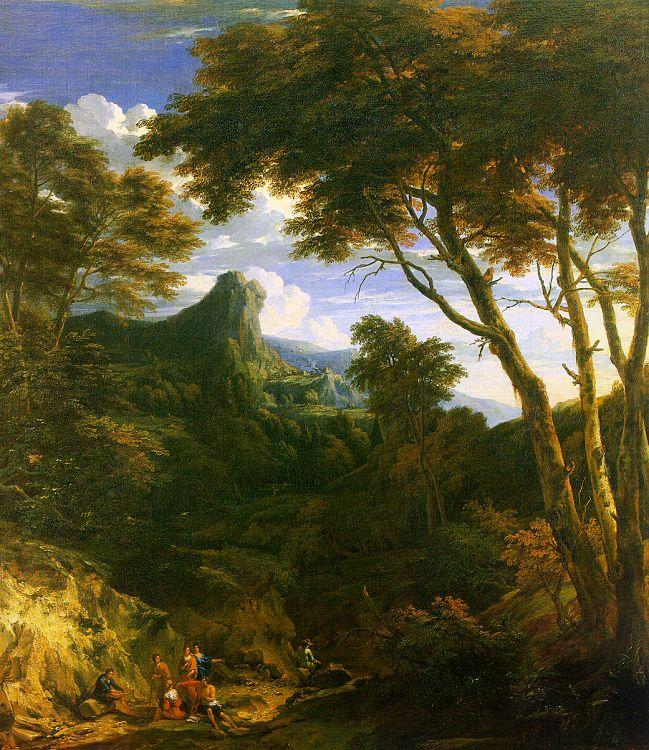 Jean-Baptiste Huysmans Mountainous Landscape china oil painting image